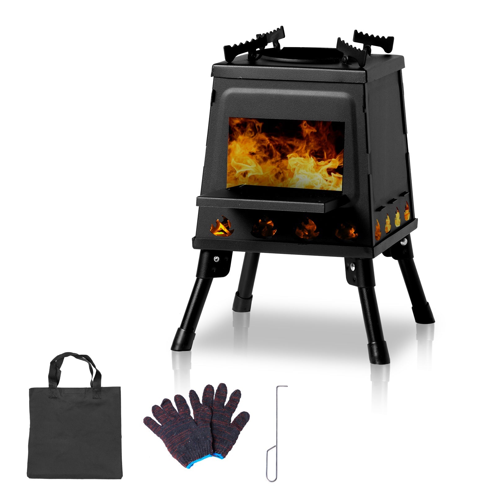 Portable Wrought Iron Camping Stove