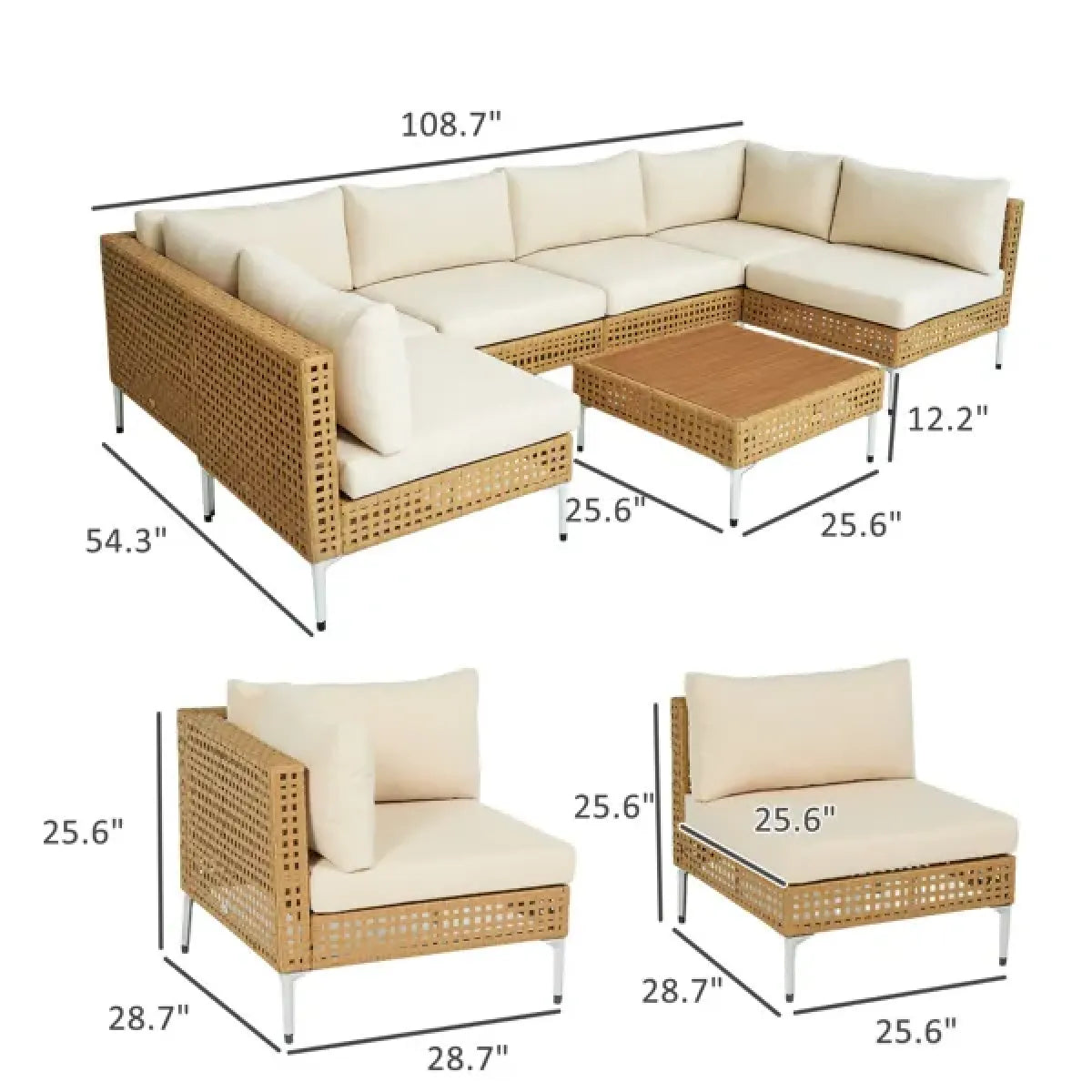Outdoor Patio Furniture Set