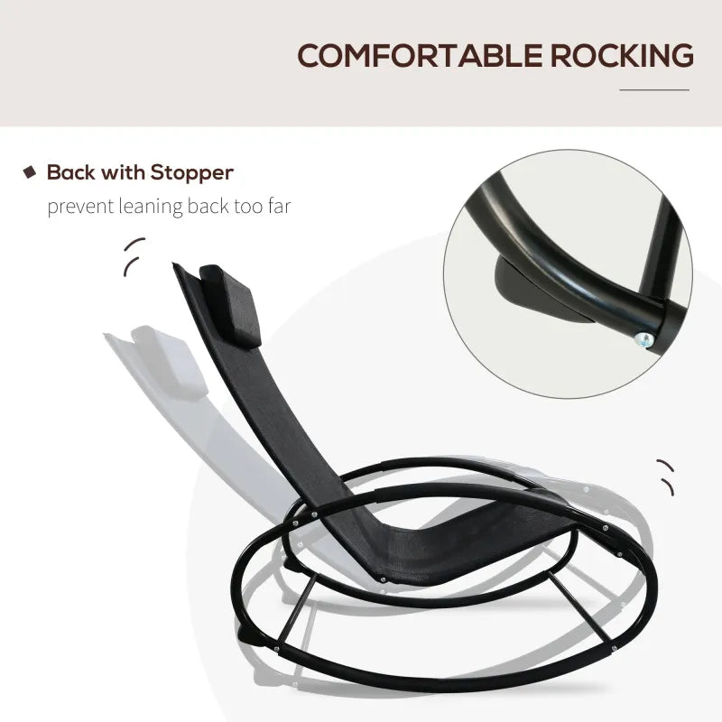 Outdoor Patio Rocking Chair