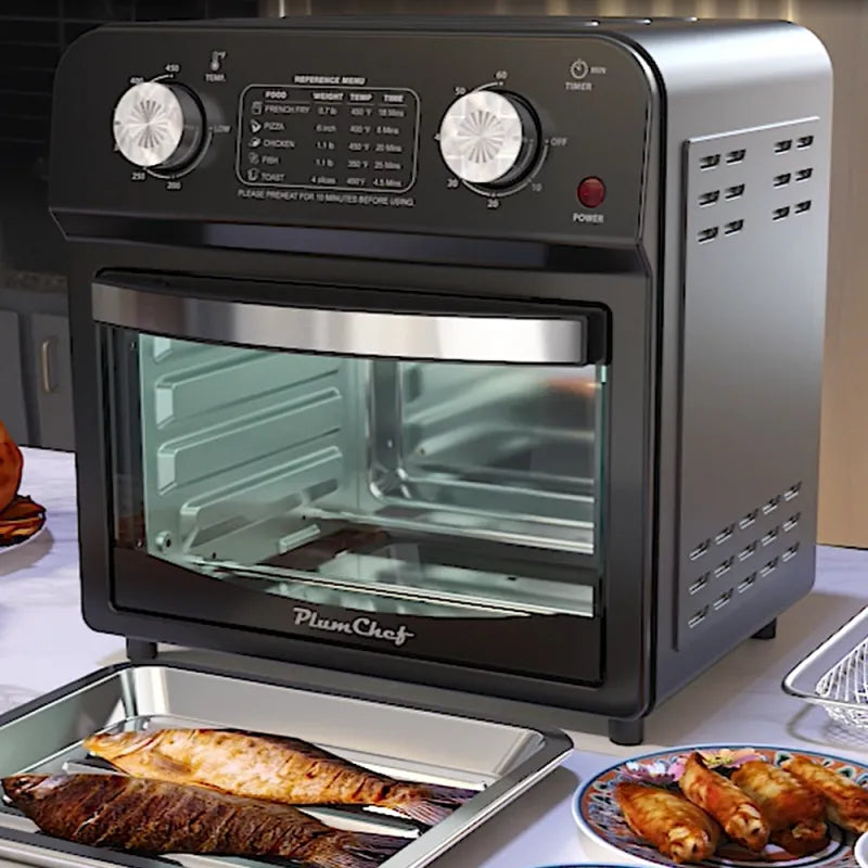 12.5 Qt Air Fryer With Dual Knob Control