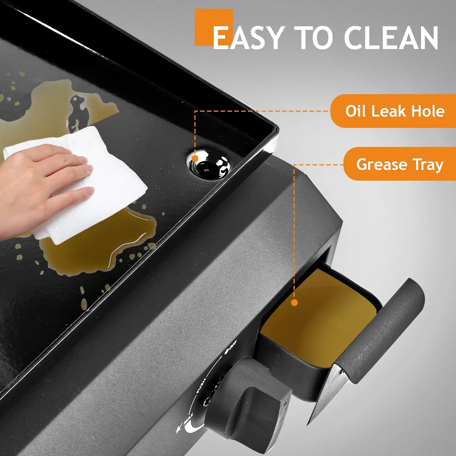 Black Tabletop Gas Grill