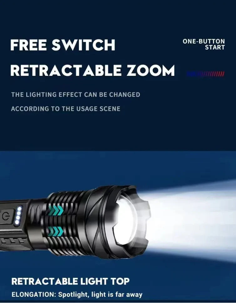 Ultra-Bright Multi-Function Flashlight