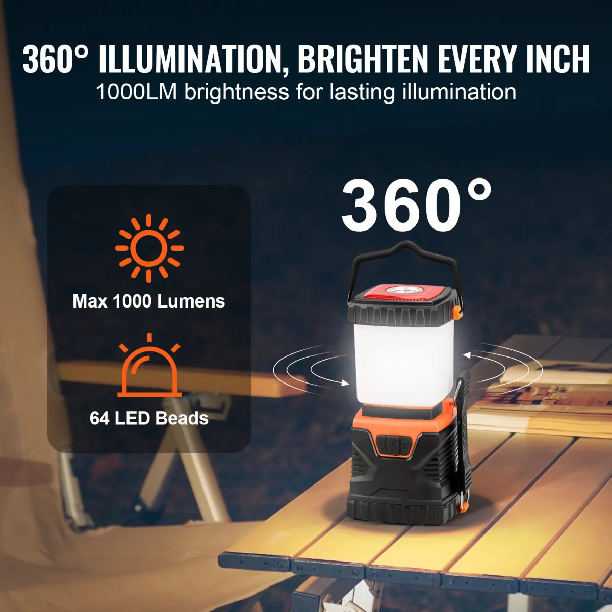 VEVOR LED Camping Lantern